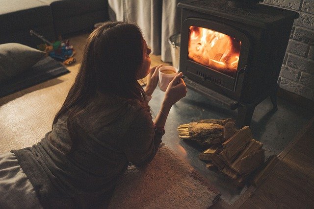 cheminée à gaz