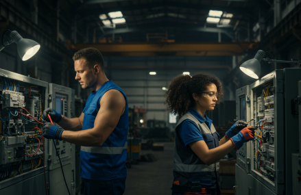 Les avantages d’embaucher des électriciens industriels