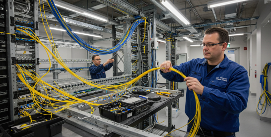 Installation de fibre optique : étapes essentielles pour une connexion rapide